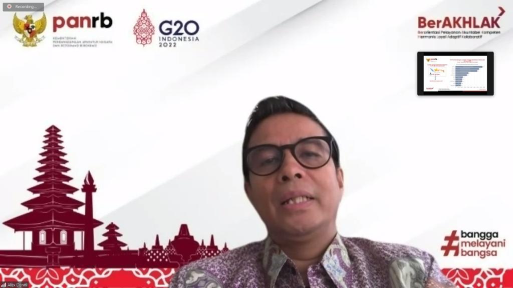 20220911 MENTERI SESMEN DEP SDM Aparatur Rapat Koordinasi Percepatan Pendataan Tenaga Non ASN Kesehatan 9