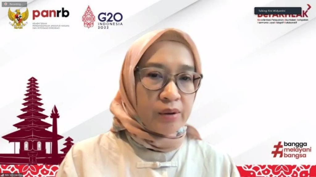 20220911 MENTERI SESMEN DEP SDM Aparatur Rapat Koordinasi Percepatan Pendataan Tenaga Non ASN Kesehatan 9