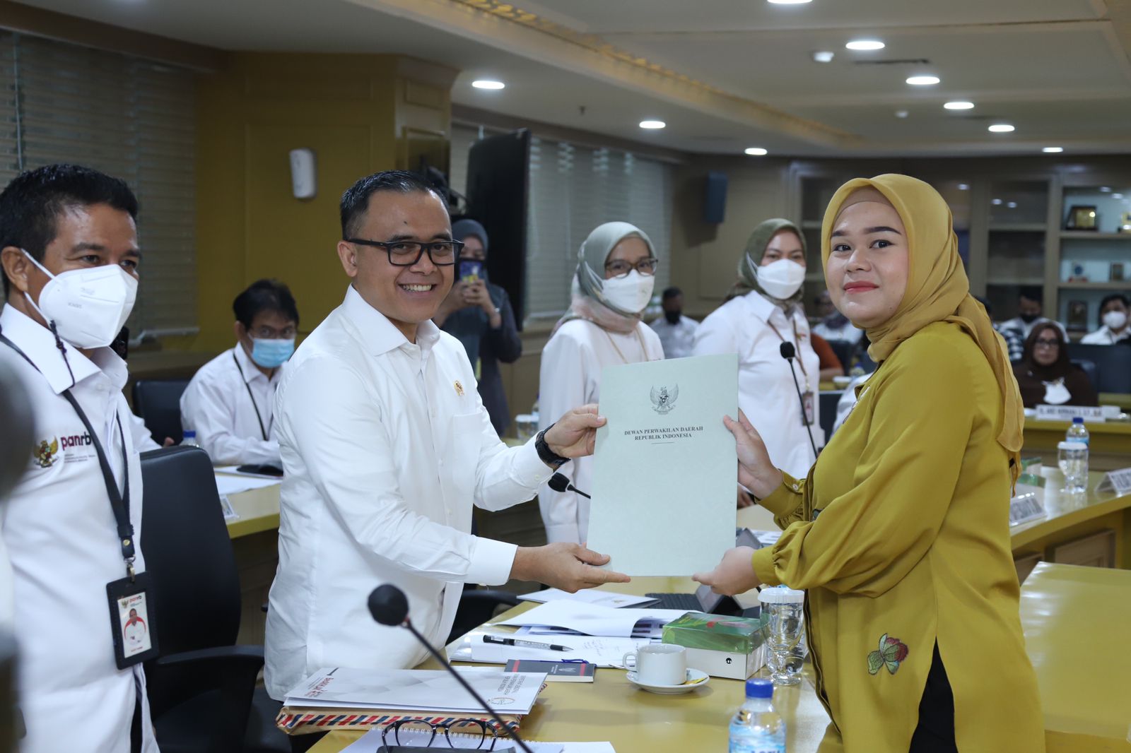 20220912 MENTERI SESMEN ESELON I Rapat Dengar pendapat dengan Komite I DPD RI 15