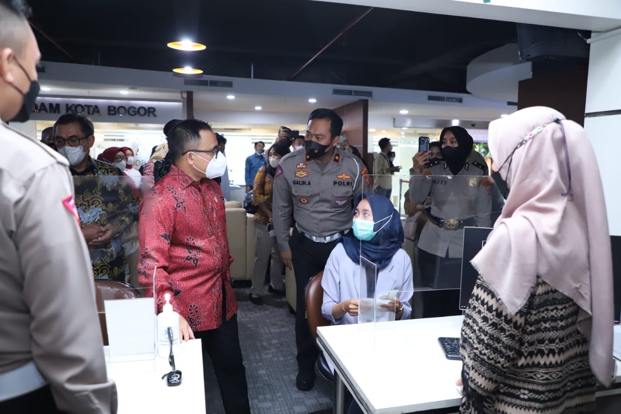 20220916 MENTERI DEP YANLIK Meninjau MPP Kota Bogor 9