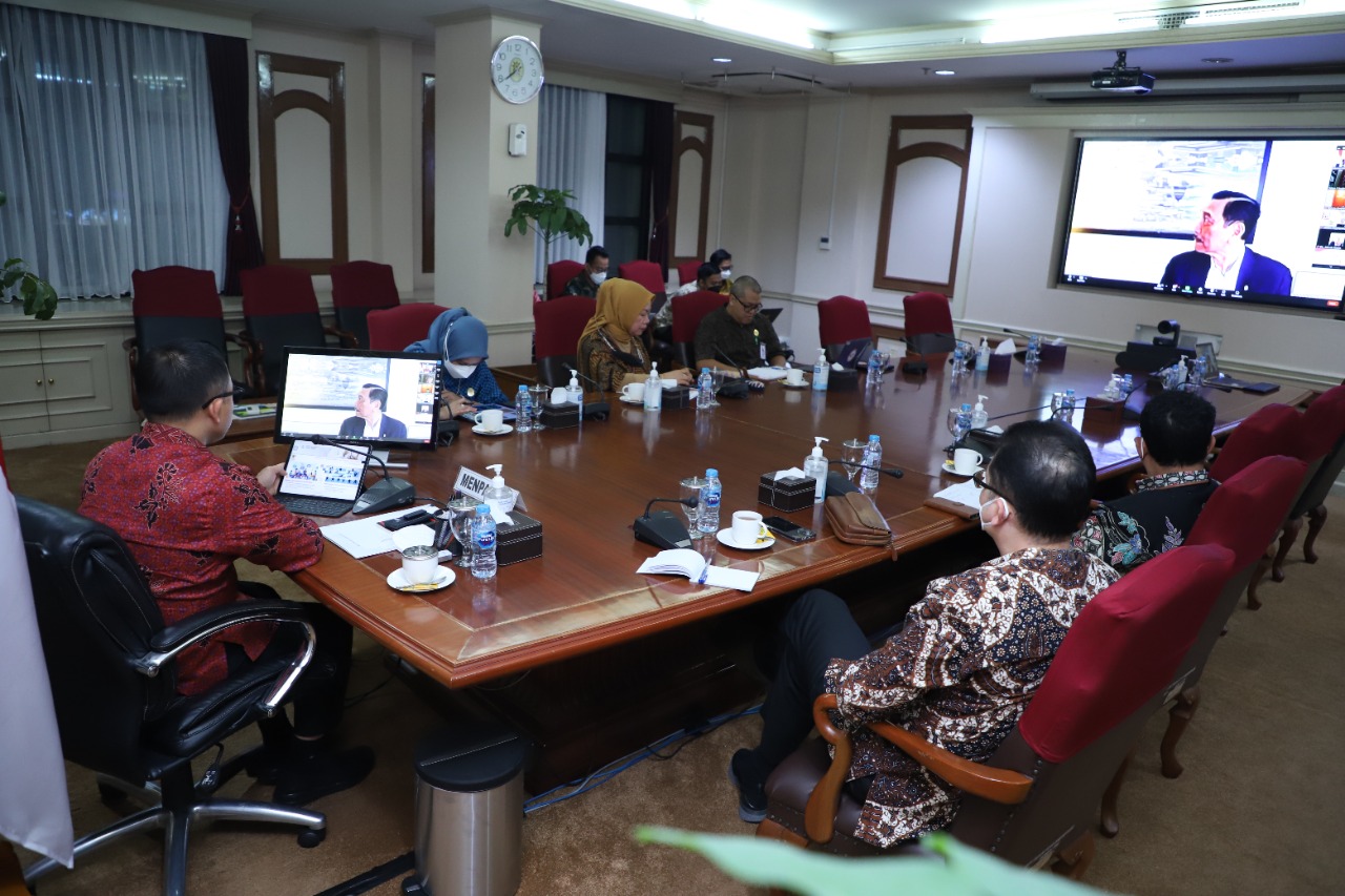 20220916 MENTERI SESMEN DEP RB DEP BALAKS Rapat Kordinasi dengan Marves terkait Visa 10