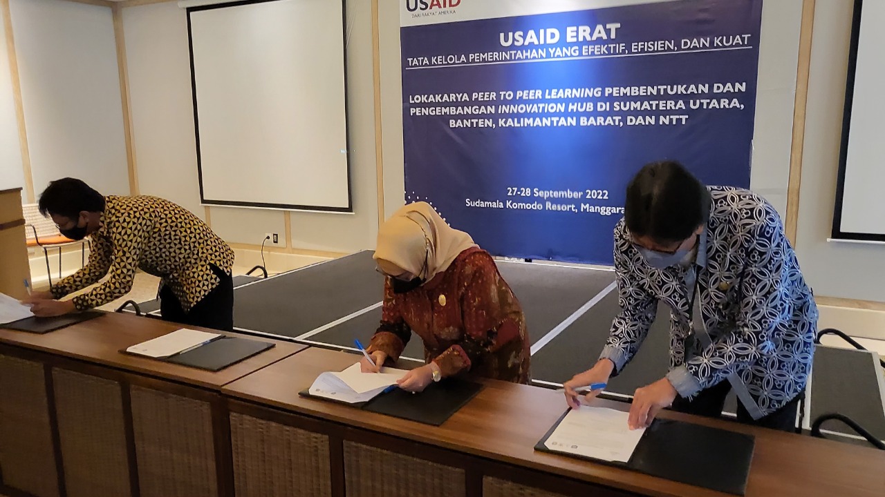 20220928 Penandatanganan Komitmen Pembentukan Simpul Inovasi di 4 Provinsi 1