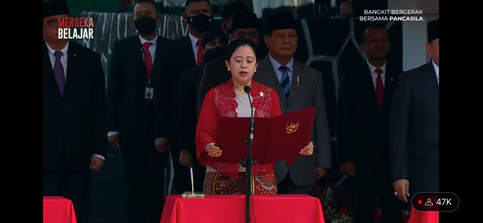 20221001 Upacara Peringatan Hari Kesaktian Pancasila bersama Presiden 11