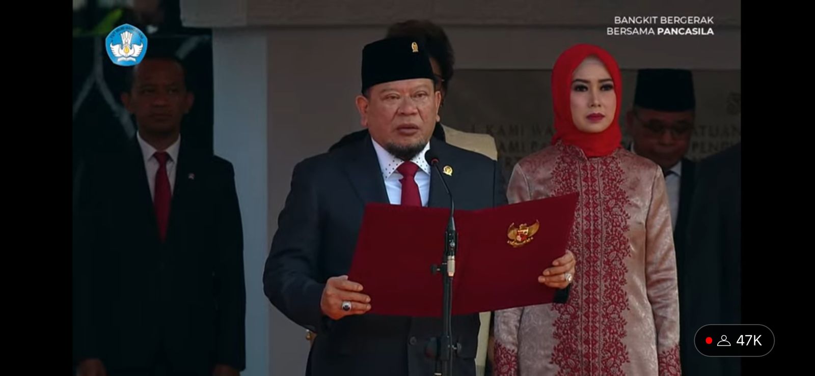 20221001 Upacara Peringatan Hari Kesaktian Pancasila bersama Presiden 11