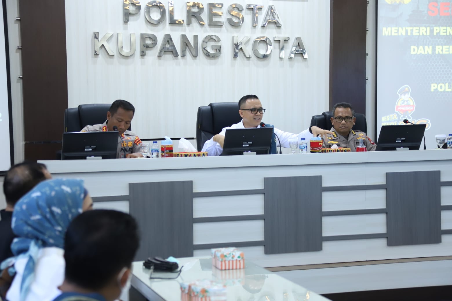 20221003 Peninjauan Pelayanan Publik di Kota Kupang Polresta Kupang Kota 10
