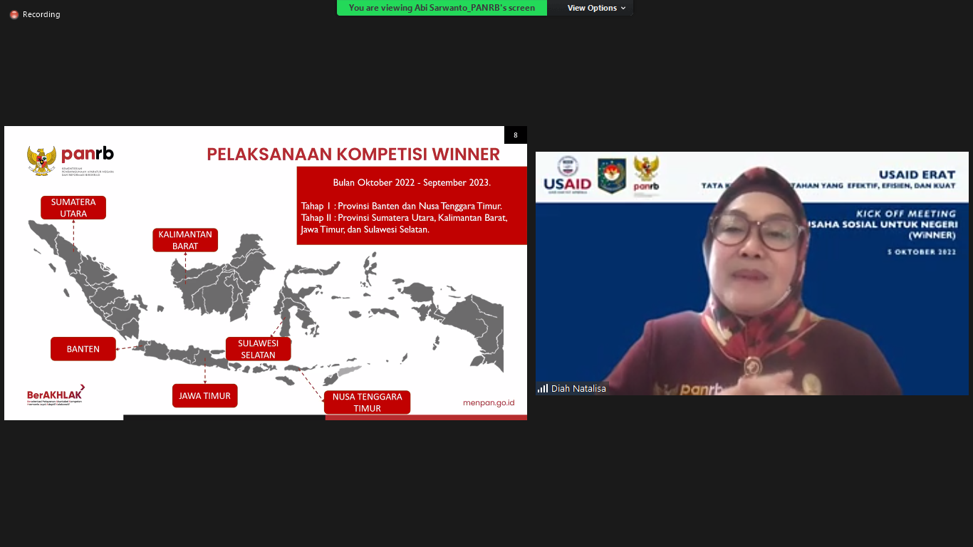 20221005 Eksplor Inovasi Pelayanan Publik Kementerian PANRB Dukung Kompetisi WiNNER 1