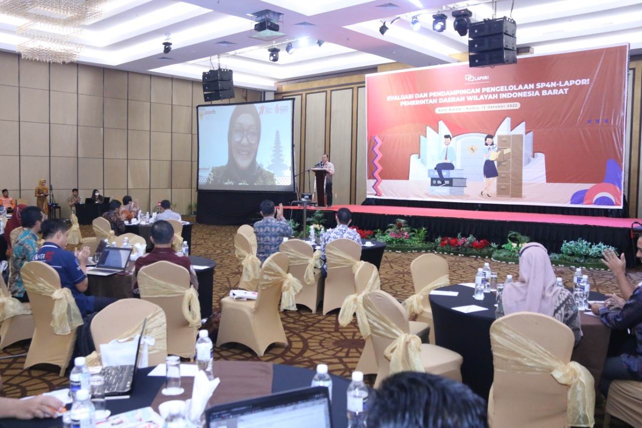 20221013 Evaluasi dan Pendampingan Pengelolaan SP4N LAPOR Pemerintah Daerah Wilayah Barat Tahun 2022 12