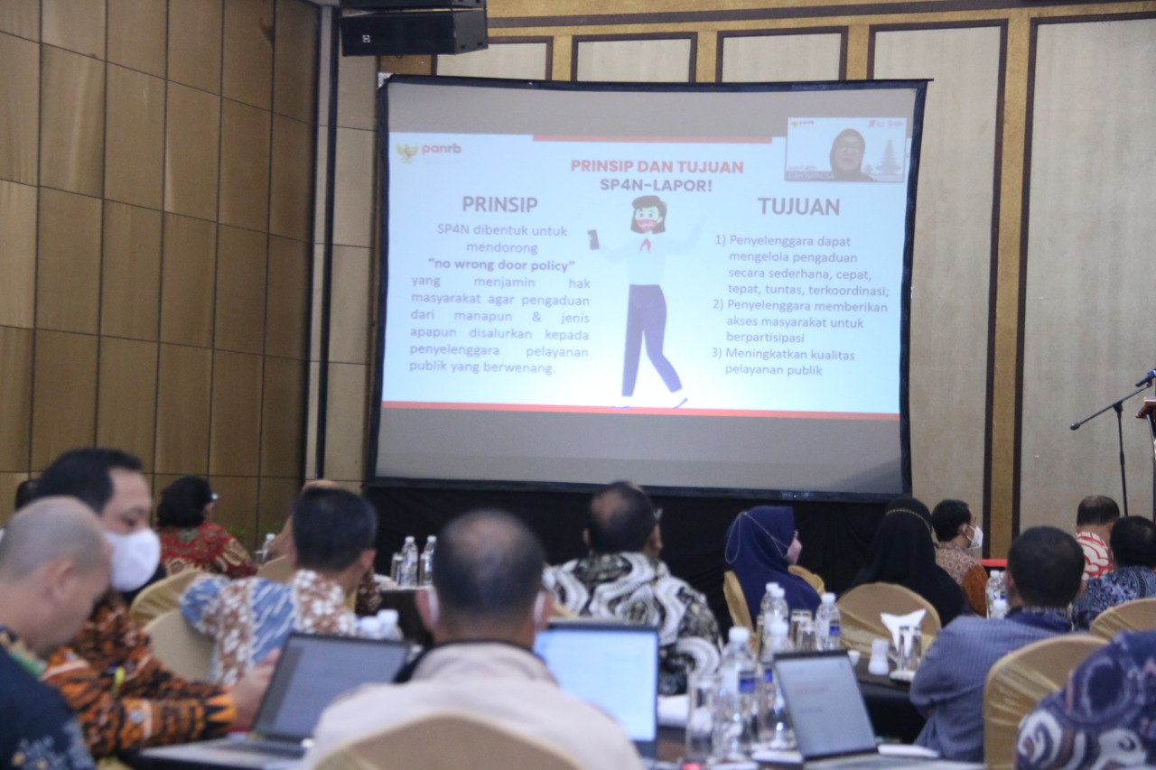 20221013 Evaluasi dan Pendampingan Pengelolaan SP4N LAPOR Pemerintah Daerah Wilayah Barat Tahun 2022 7