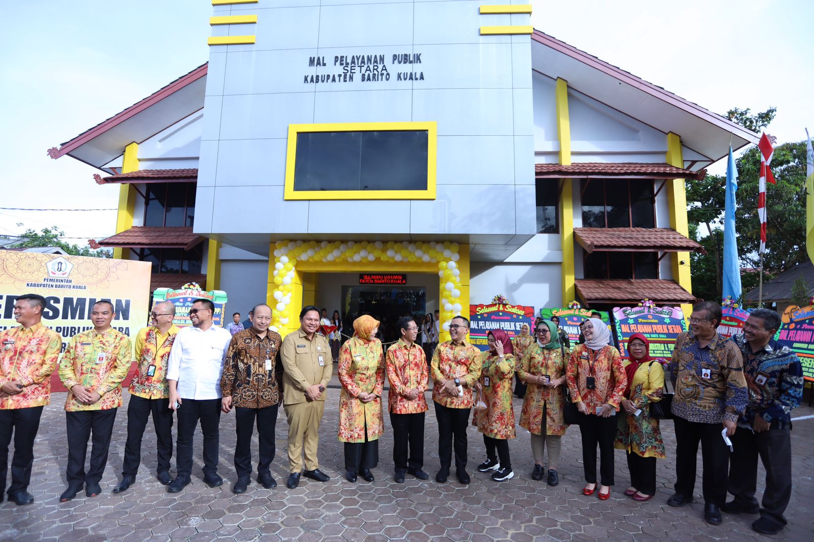 20221018 MENTERI DEP YANLIK Peresmian MPP Barito Koala 10