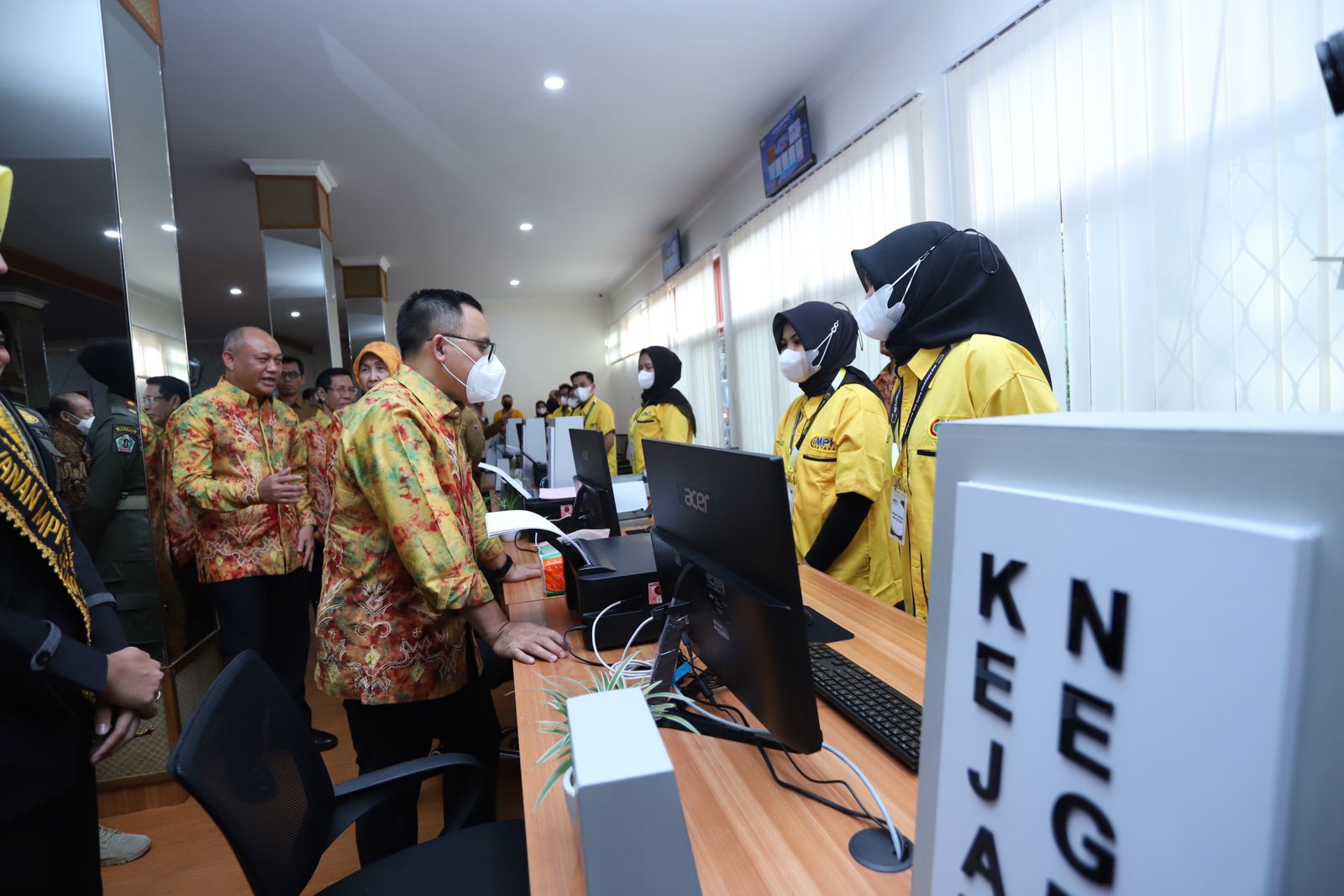 20221018 MENTERI DEP YANLIK Peresmian MPP Barito Koala 16