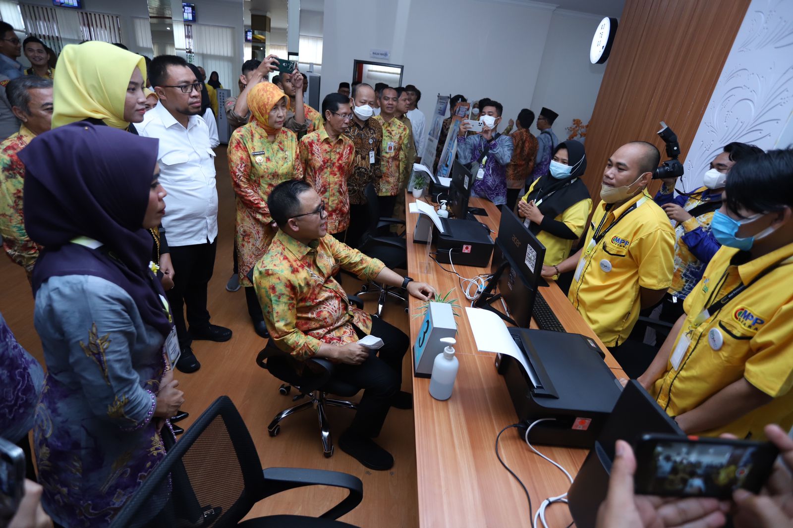 20221018 MENTERI DEP YANLIK Peresmian MPP Barito Koala 16