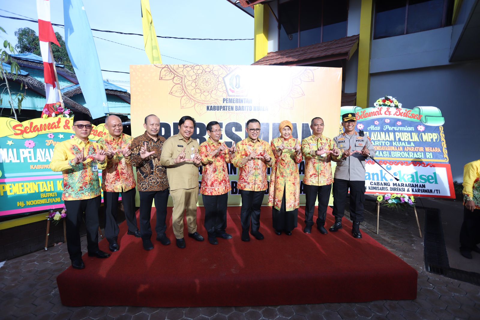 20221018 MENTERI DEP YANLIK Peresmian MPP Barito Koala 16