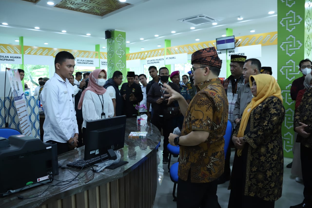 20221026 MENTERI DEP YANLIK Peresmian MPP Kota Tanjungpinang 14