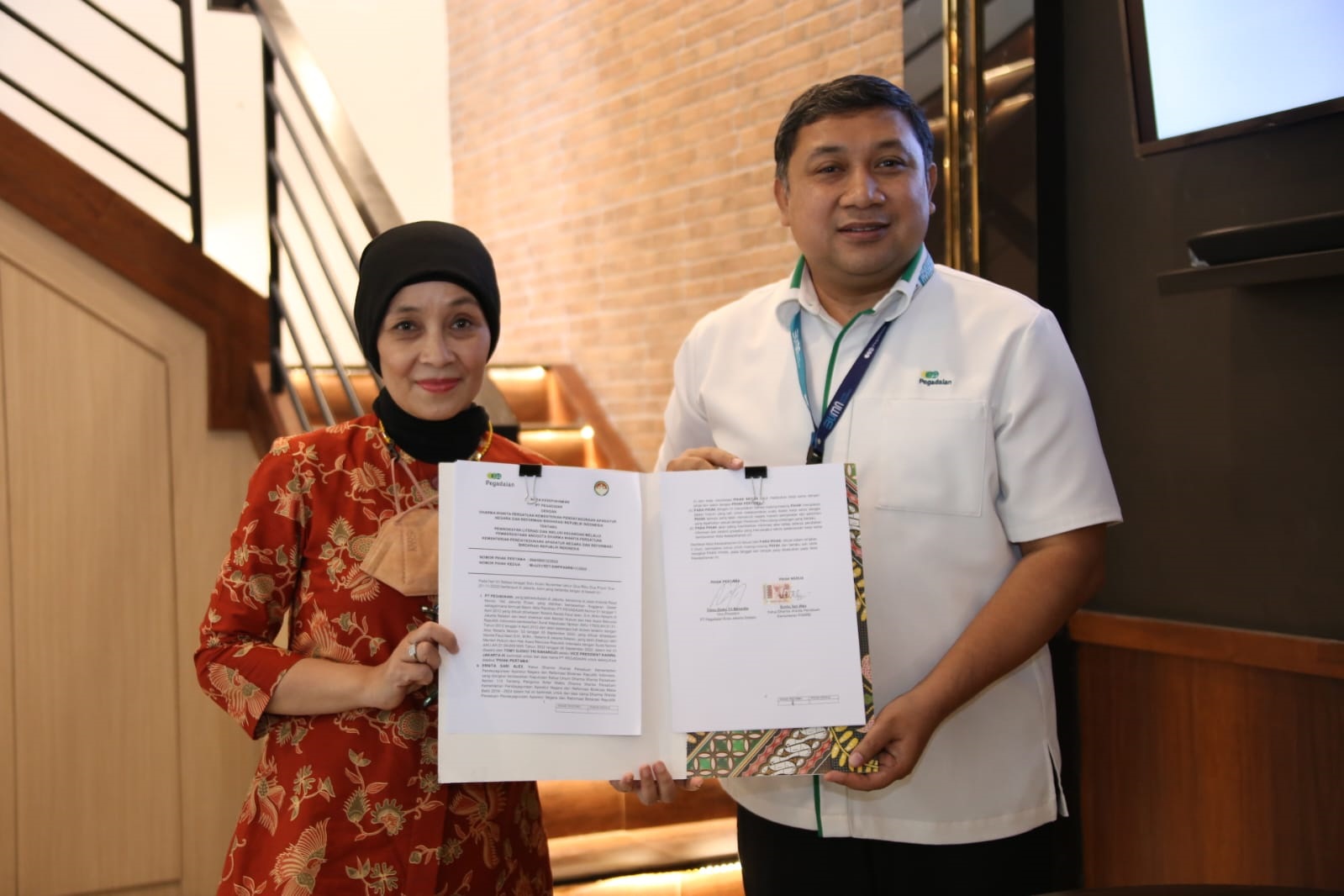 20221101 DWP Penandatanganan Nota Kesepahaman Dharma Wanita Persatuan dengan PT. Pegadaian 11
