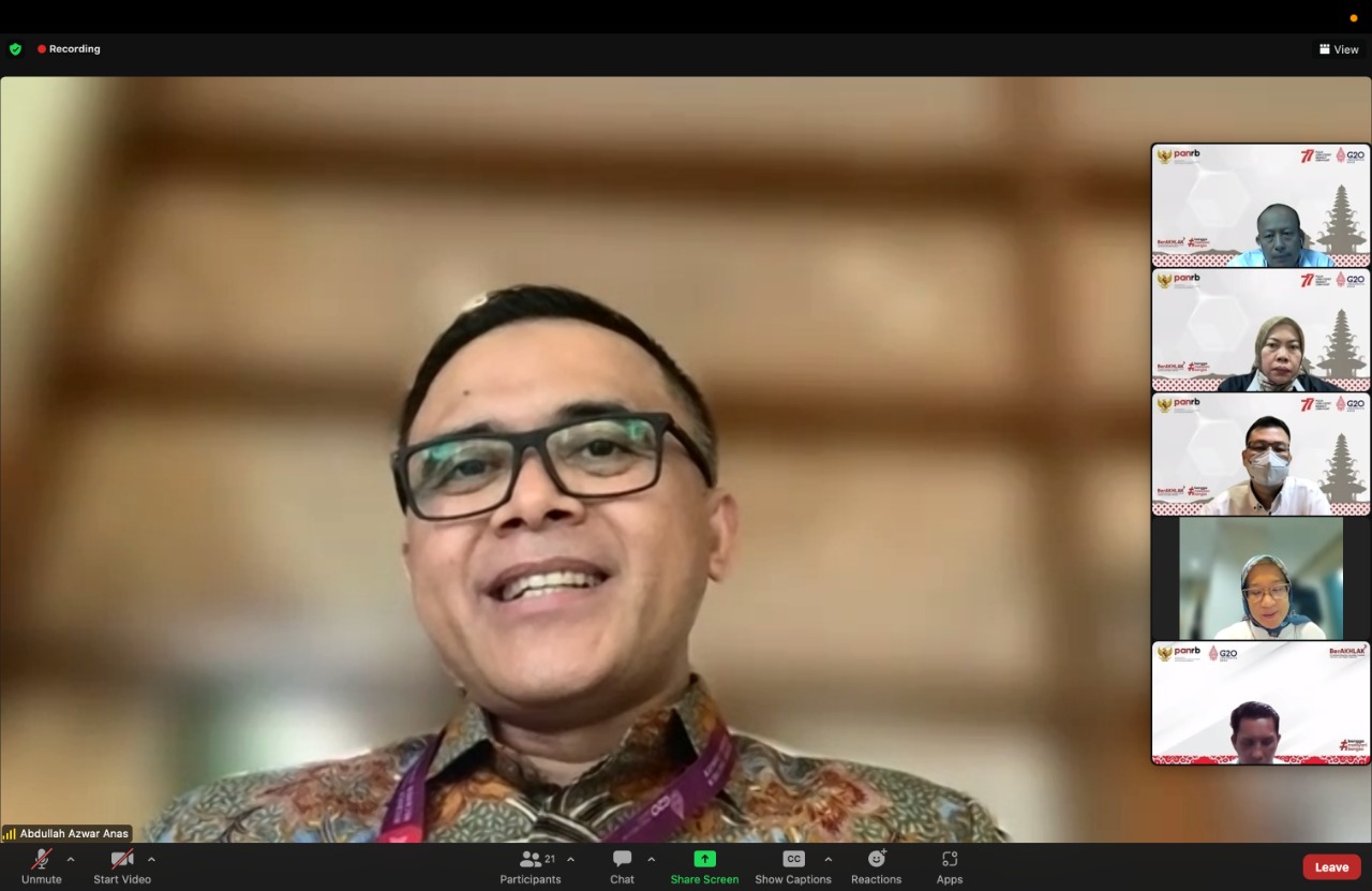 20221114 Rapim Kementerian PANRB Disela Hadiri G20 4