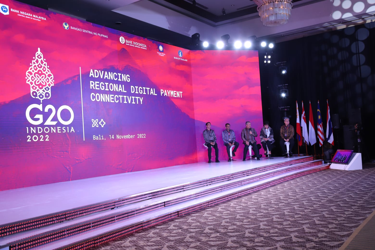 20221114 MENTERI Penandatanganan MoU Advancing Regional Payment Connectivity ASEAN 5 28