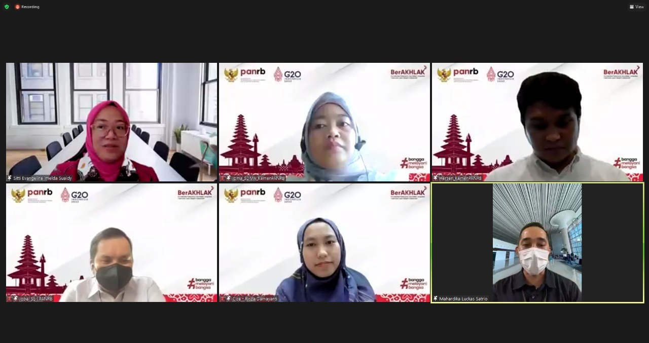 20221115 KARO SDMOH Sosialisasi dan Sharing Session Sikap dan Perilaku Pegawai di Lingkungan Kementerian PANRB 8