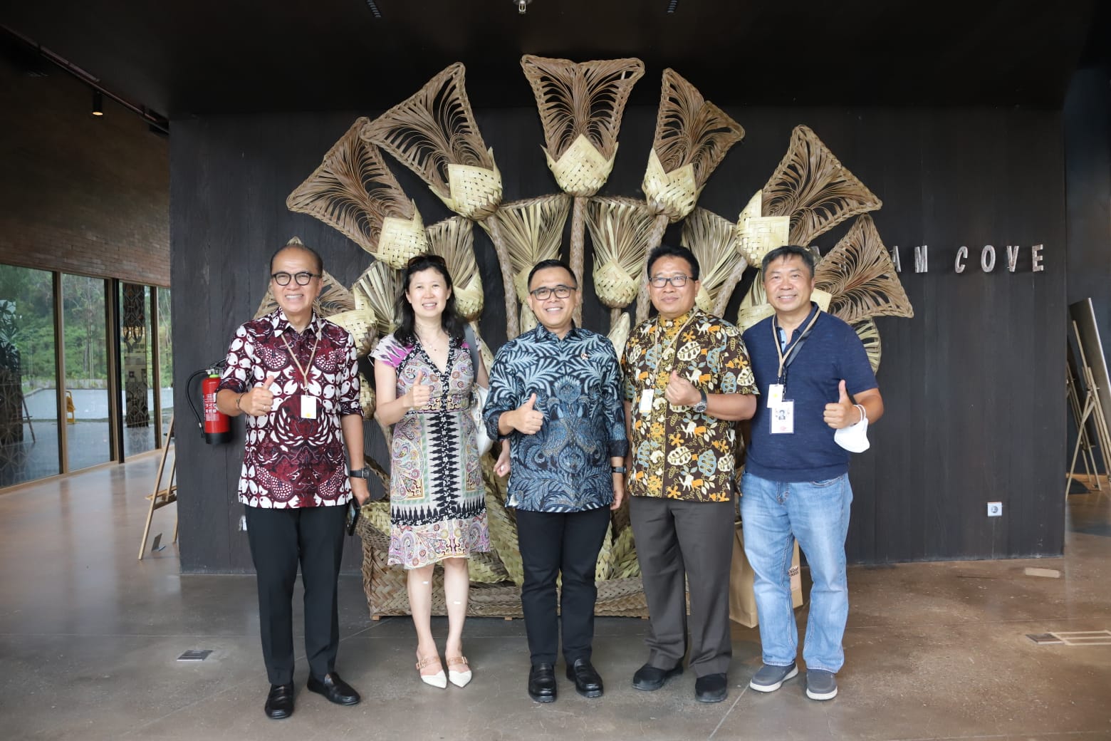 20221115 MENTERI Peninjauan ke UID Campus Bali 12