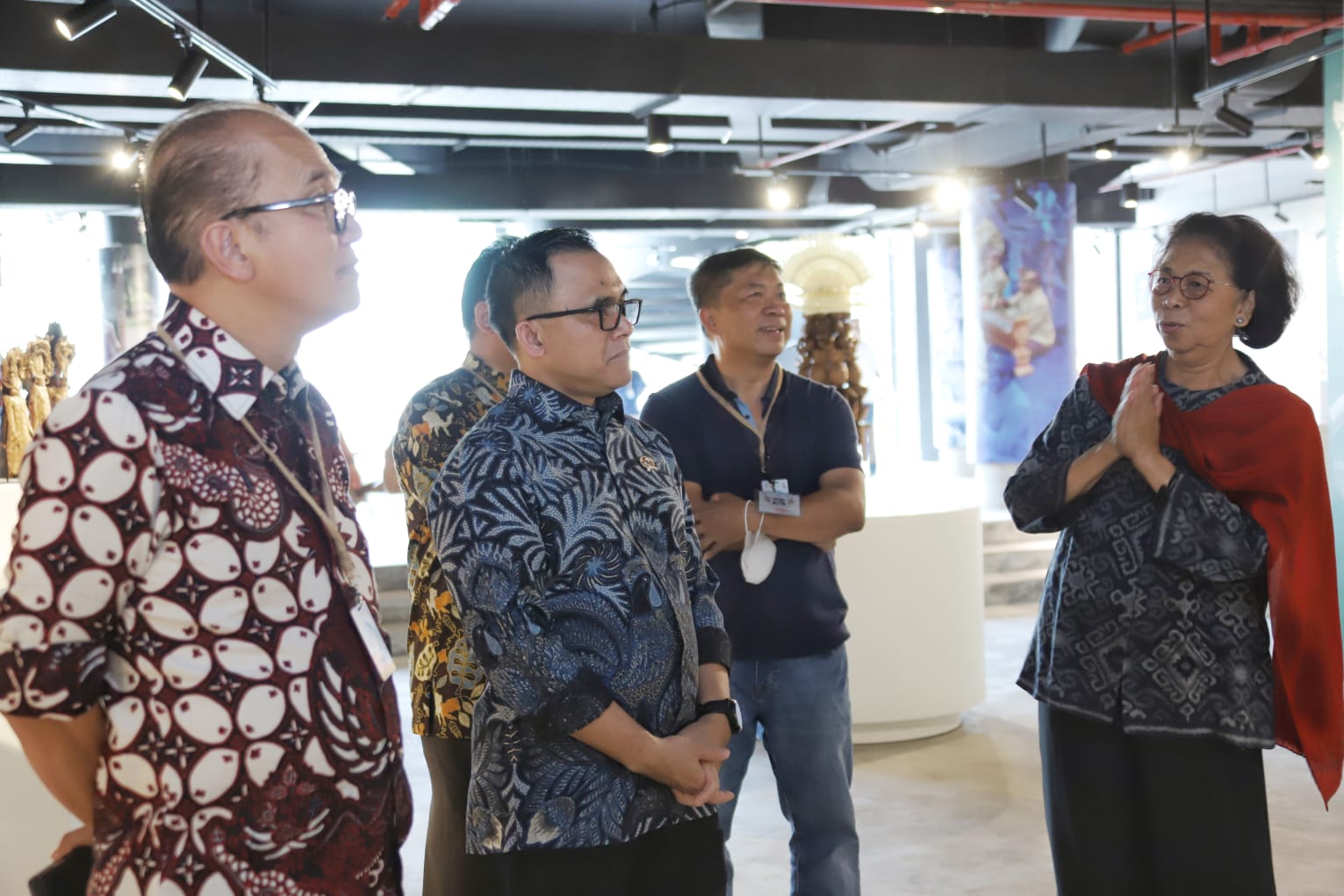 20221115 MENTERI Peninjauan ke UID Campus Bali 12