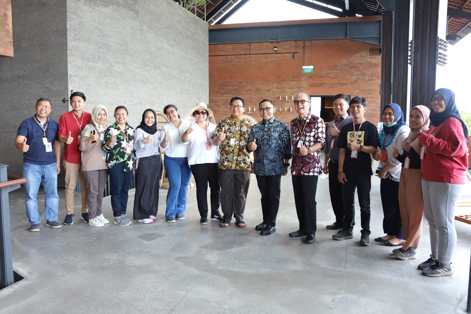 20221115 MENTERI Peninjauan ke UID Campus Bali 12