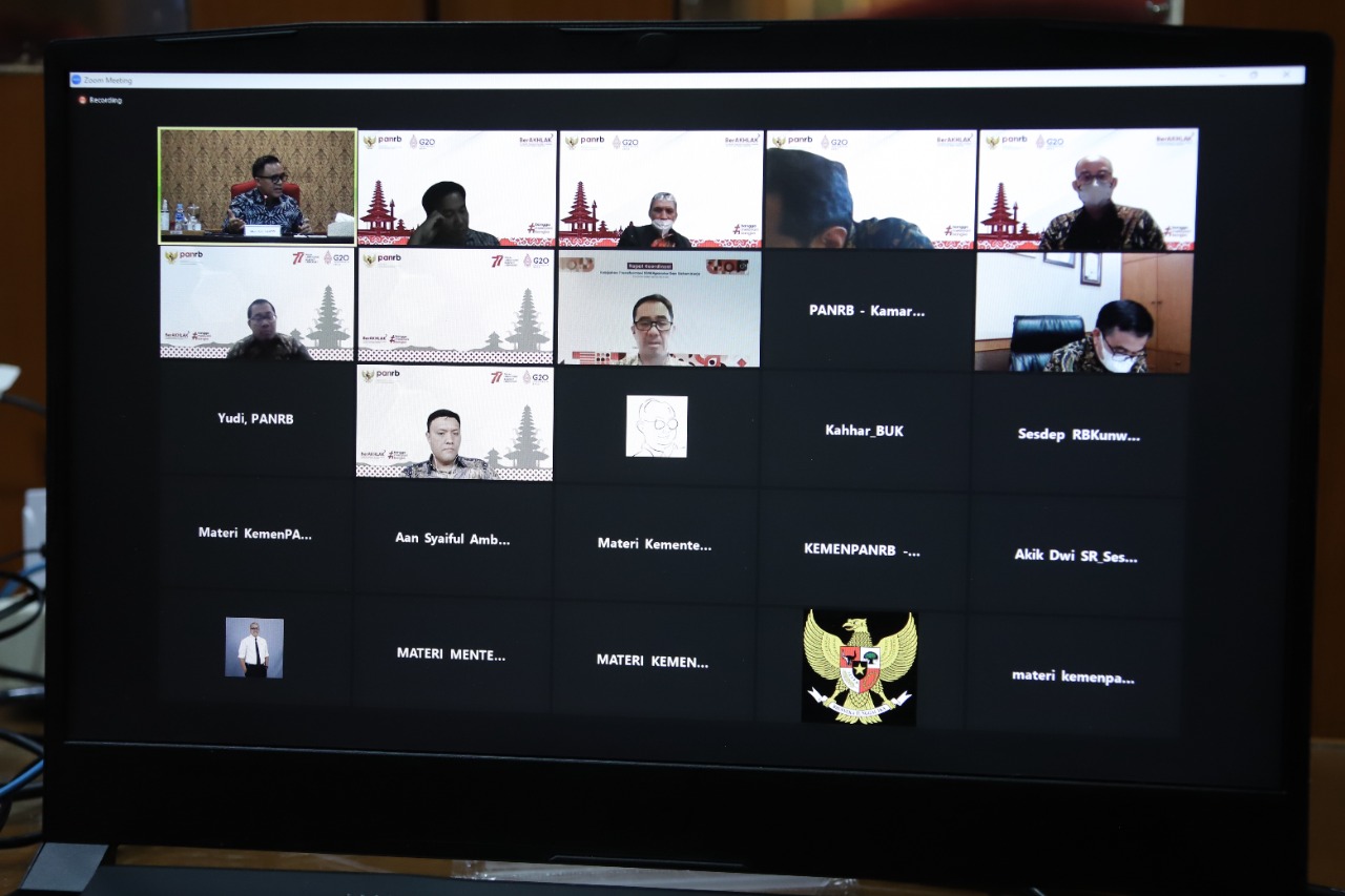 20221118 Rapat Pimpinan Kementerian PANRB 1