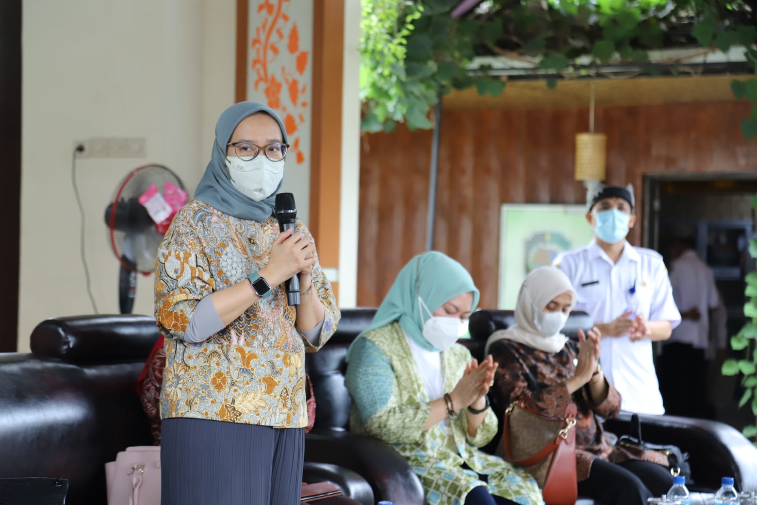 20221123 SESMEN DEP BALAKS KA LAN Meninjau Smart Kampung Desa Sukojati 8