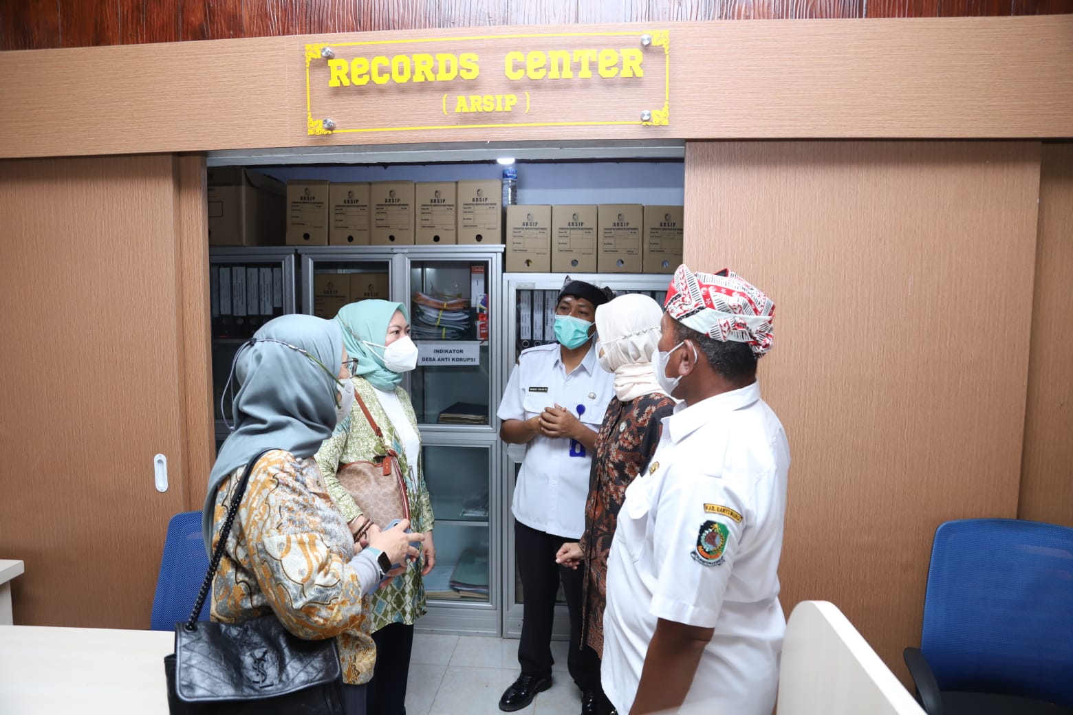 20221123 SESMEN DEP BALAKS KA LAN Meninjau Smart Kampung Desa Sukojati 8
