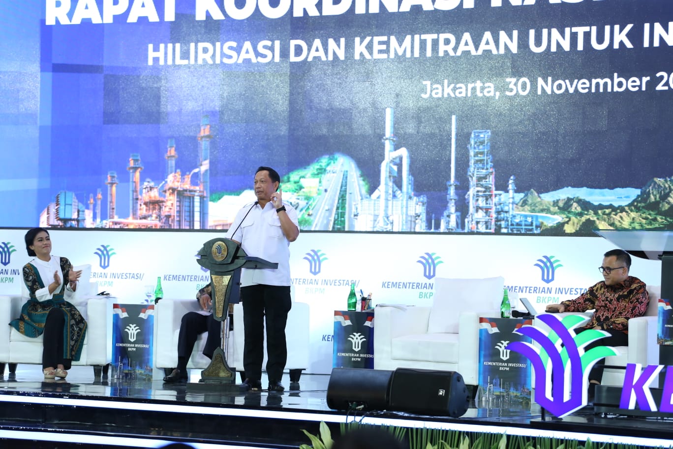 20221130 MENTERI PRESIDEN BKPM Rapat Koordinasi Nasional Investasi 2022 13
