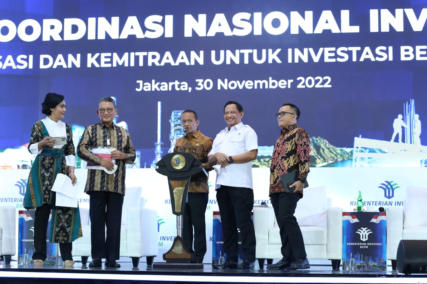 20221130 MENTERI PRESIDEN BKPM Rapat Koordinasi Nasional Investasi 2022 13