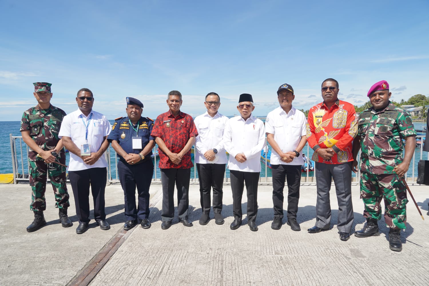 20221202 Lepas Ekspor Tuna dan Pemberian Bantuan untuk Nelayan Biak Numfor 19