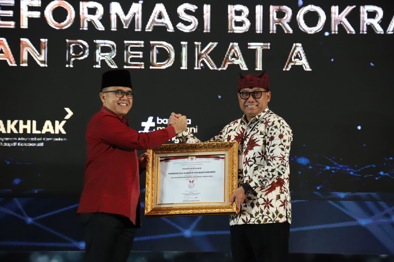 20221206 Penganugerahan Bersama Pelayanan Publik dan Reformasi Birokrasi 1