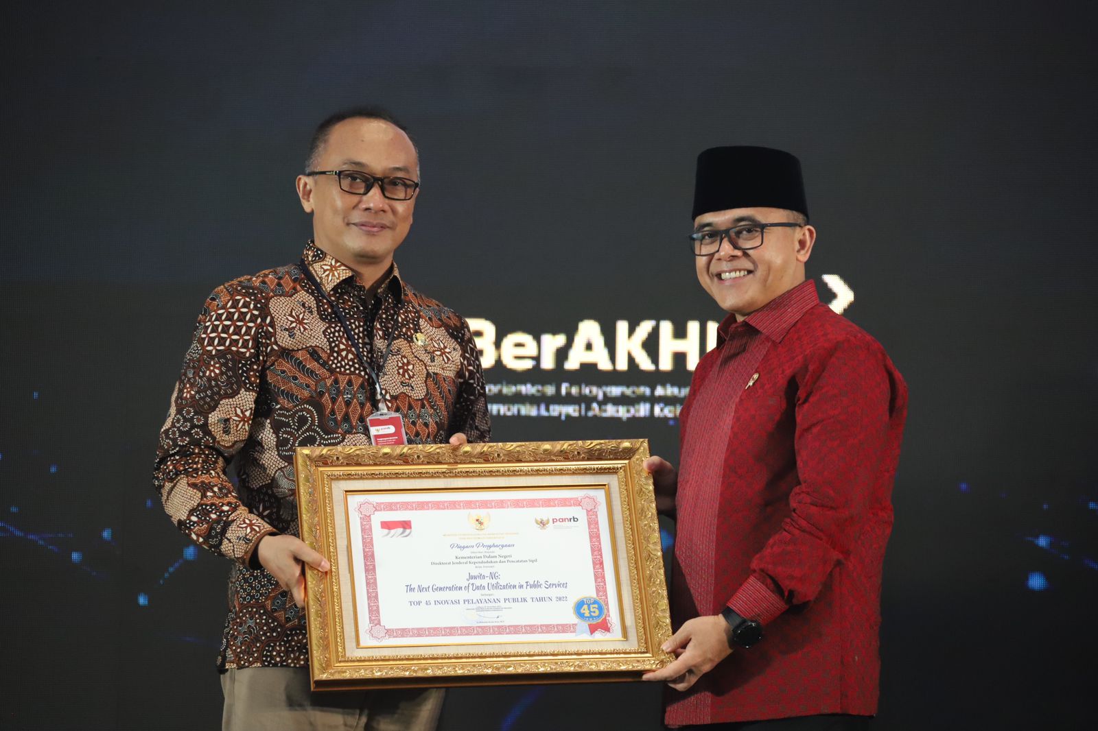 20221206 Penganugerahan Bersama Pelayanan Publik dan Reformasi Birokrasi 1
