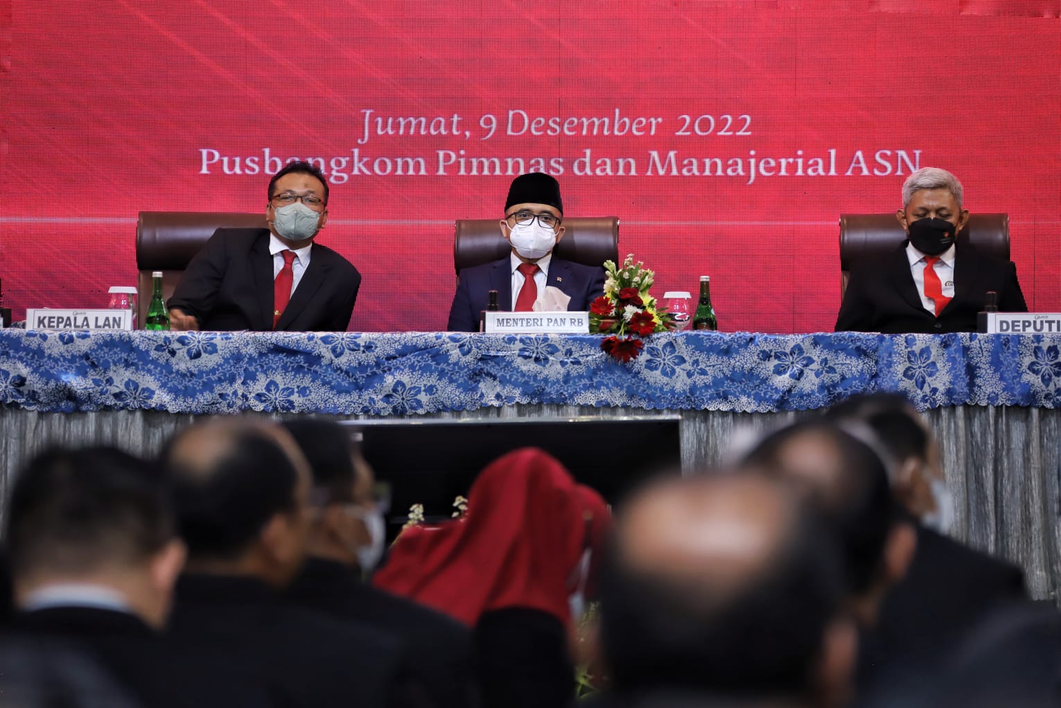 20221209 MENTERI LAN Pelepasan Peserta PKN Tingkat I Angkatan LV Tahun 2022 8