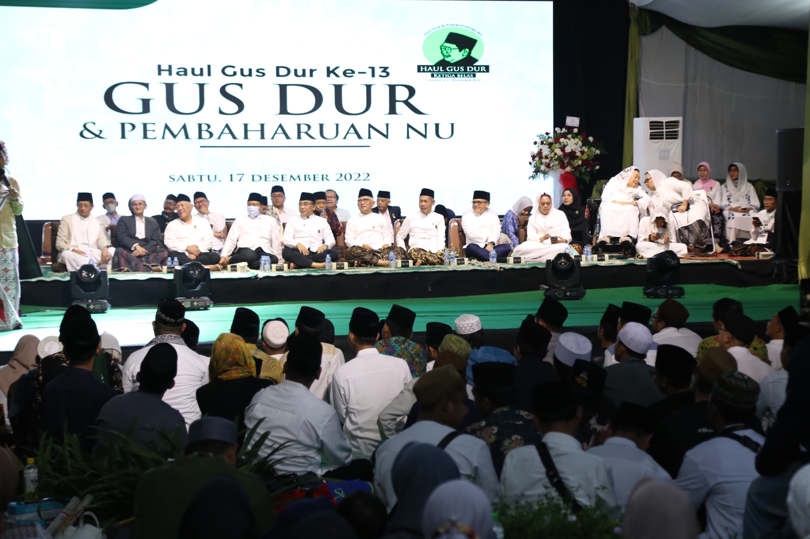 20221217 MENTERI Haul ke 13 Wafatnya K.H. Abdurrahman Wahid 1