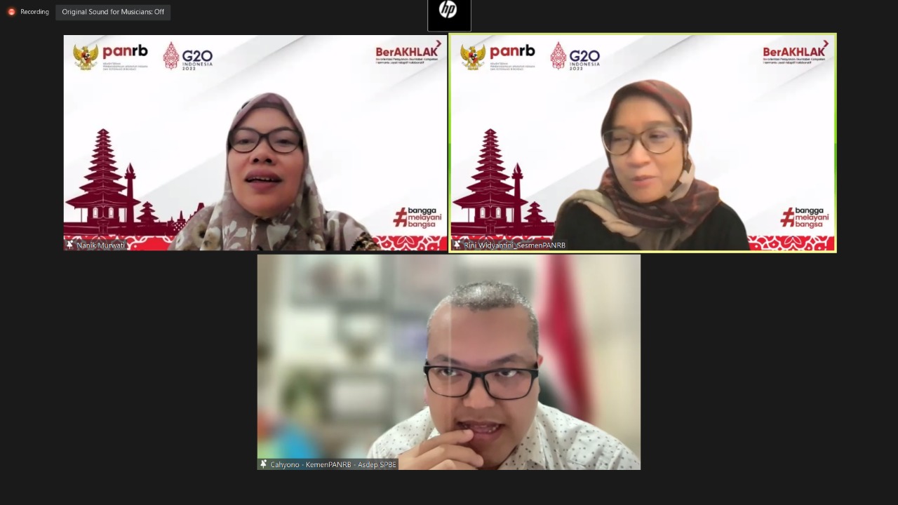 20221224 MENTERI Rapat Koordinasi Percepatan Pembangunan Platform Layanan Pemerintah Terpadu 8