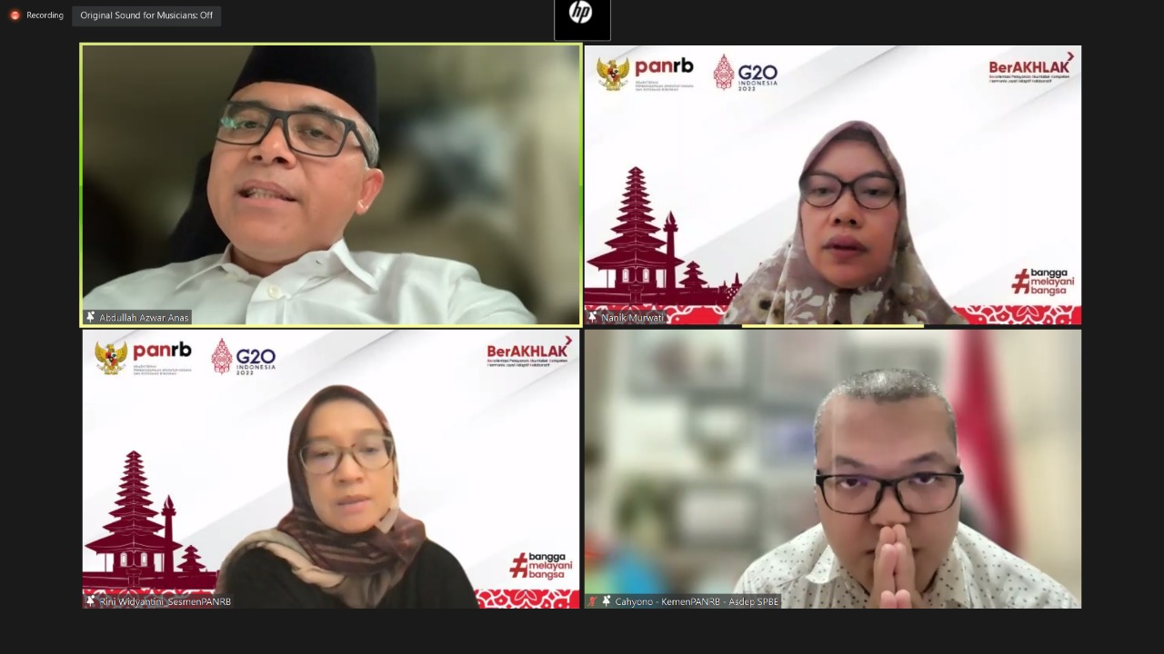 20221224 MENTERI Rapat Koordinasi Percepatan Pembangunan Platform Layanan Pemerintah Terpadu 8