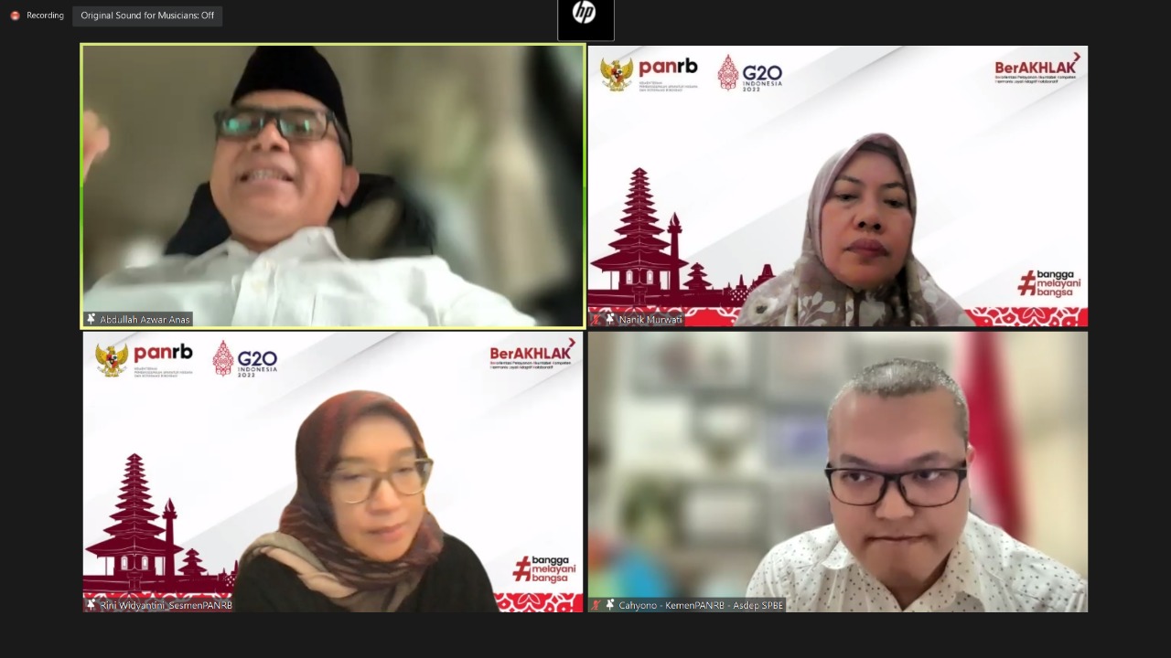 20221224 MENTERI Rapat Koordinasi Percepatan Pembangunan Platform Layanan Pemerintah Terpadu 8