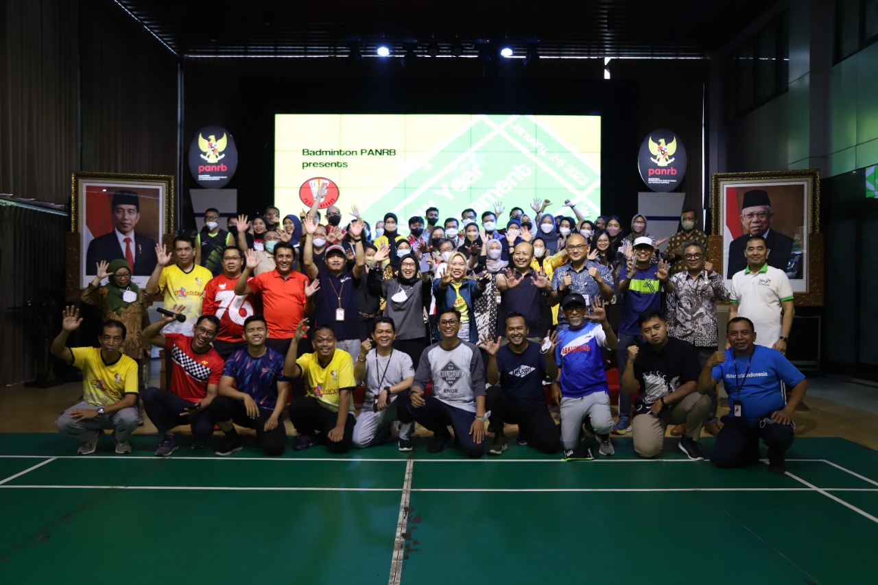 20221230 Pembukaan Turnamen Bulutangkis Kementerian PANRB 10