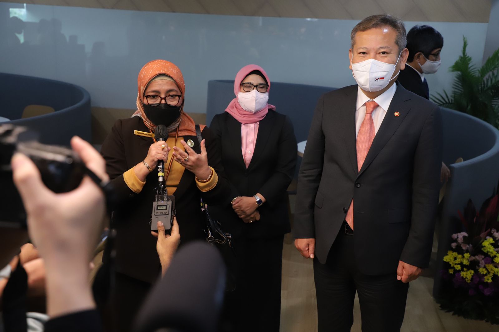 20220616 Visitasi ke MPP Provinsi DKI Jakarta bersama Menteri MoIS Korea 1