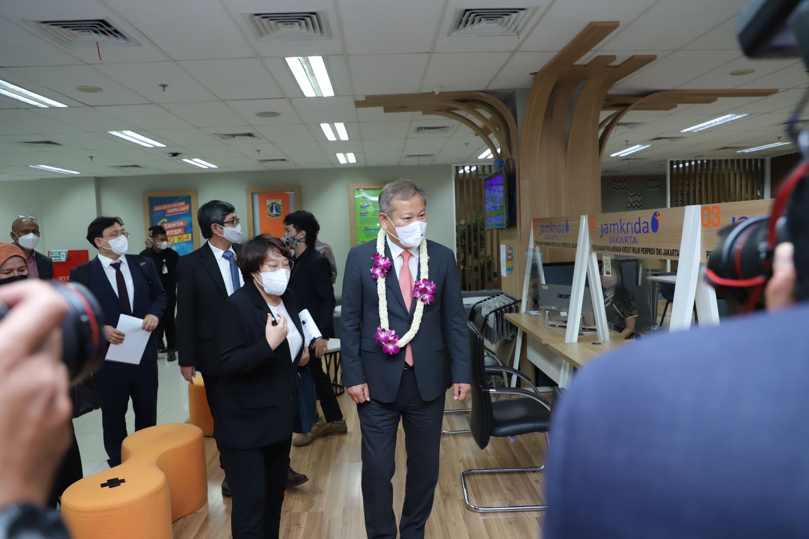 20220616 Visitasi ke MPP Provinsi DKI Jakarta bersama Menteri MoIS Korea 1