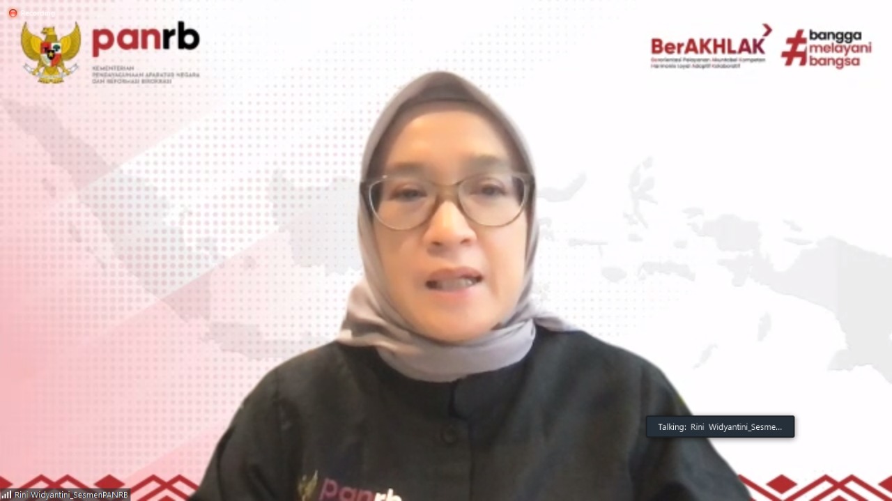 20230110 SESMEN Rapat Evaluasi Pelaksanaan Anggaran Kementerian PANRB 10
