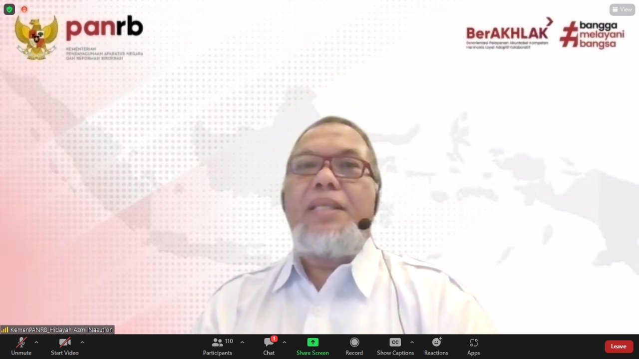 20230110 SESMEN Rapat Evaluasi Pelaksanaan Anggaran Kementerian PANRB 10