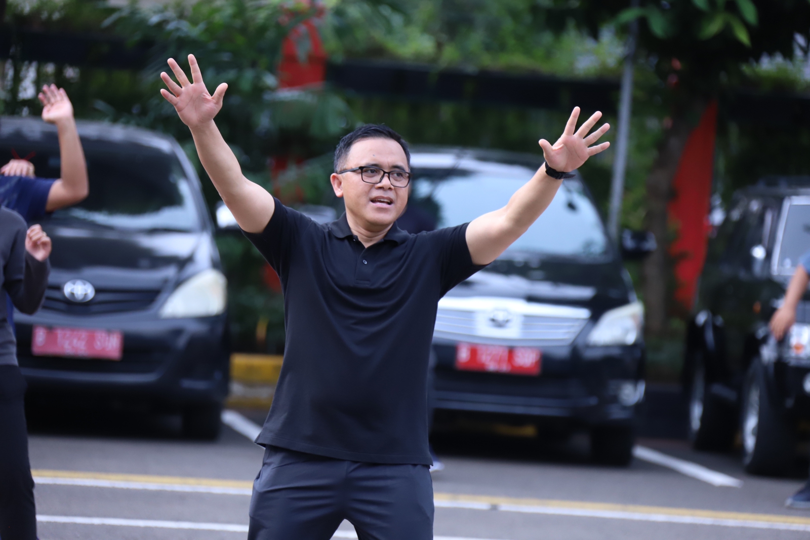 20230113 MENTERI Senam Pagi di Kementerian PANRB 13