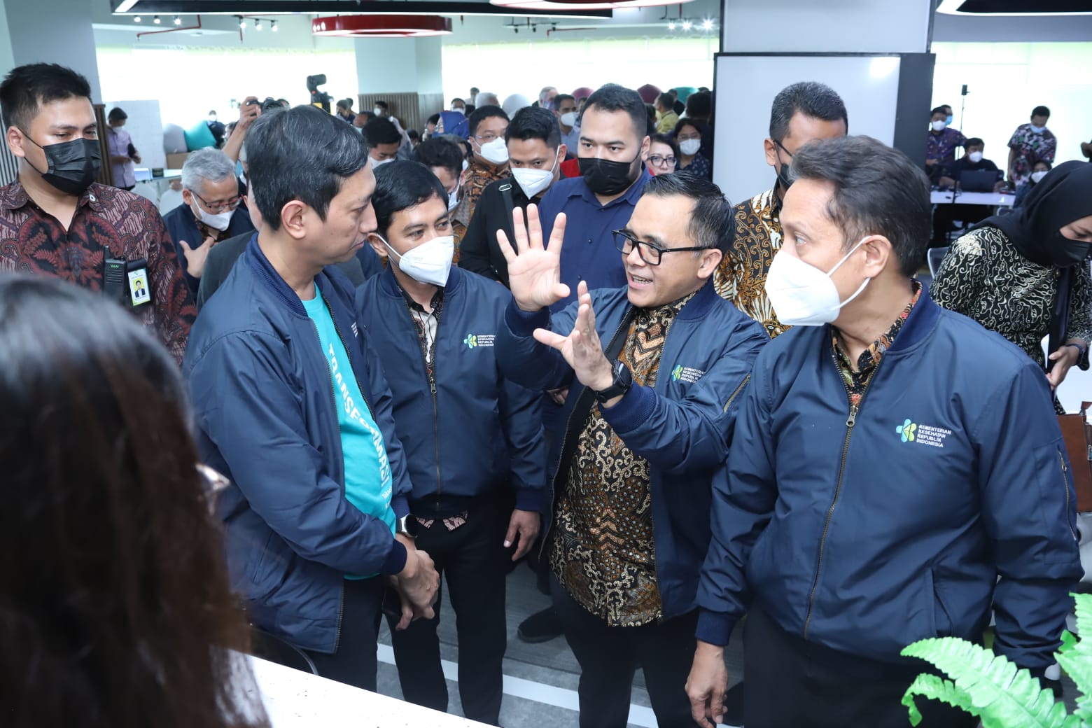 20230120 MENTERI Peresmian Digital Transformation Office Space 15
