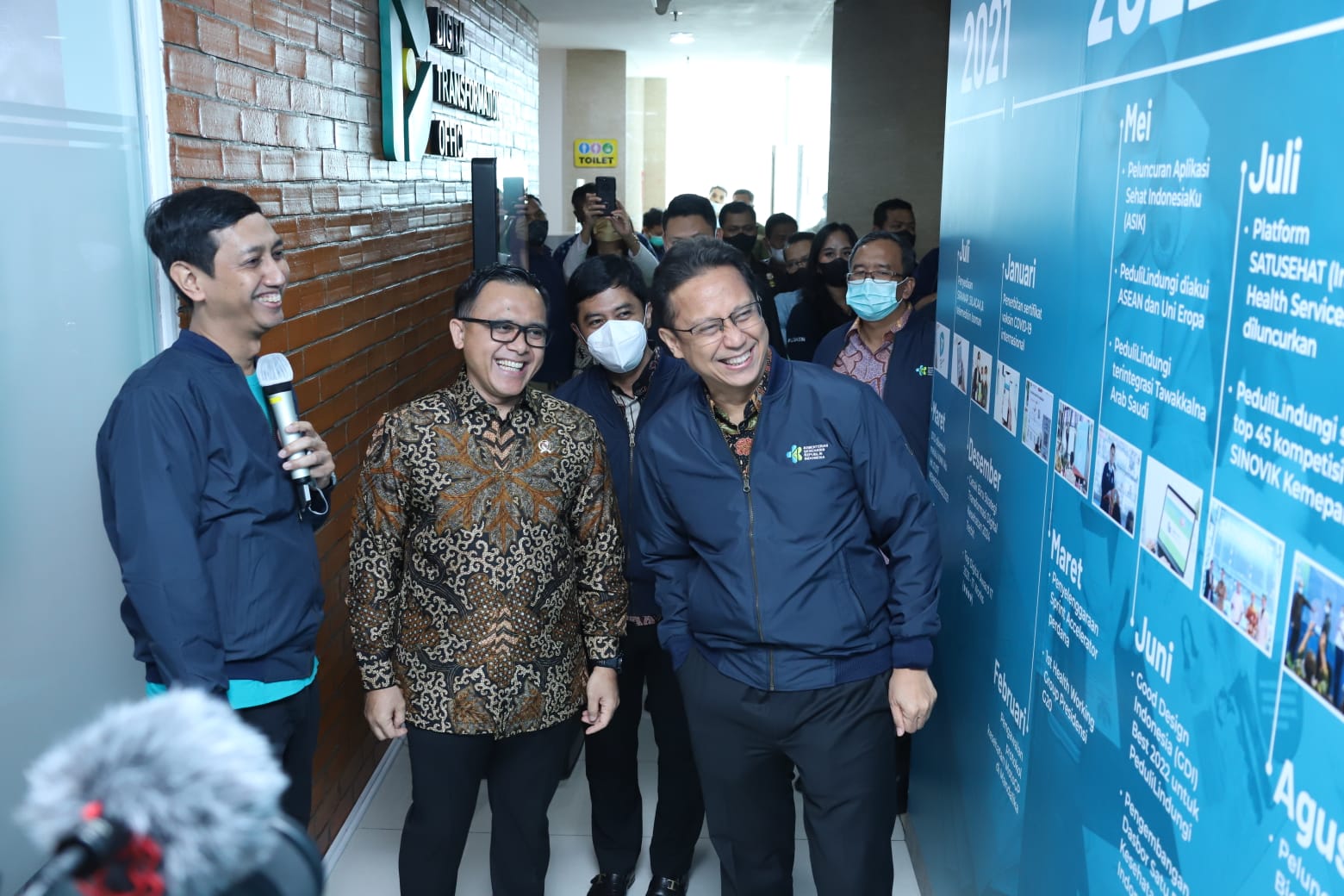 20230120 MENTERI Peresmian Digital Transformation Office Space 15