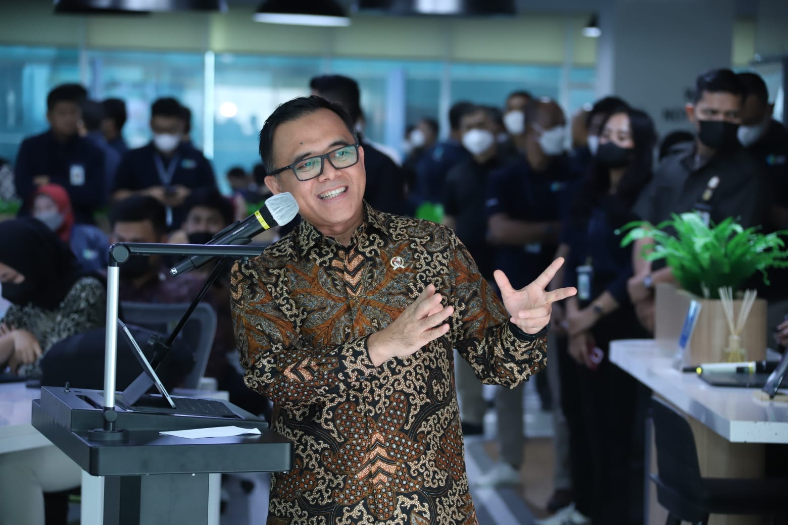 20230120 MENTERI Peresmian Digital Transformation Office Space 15