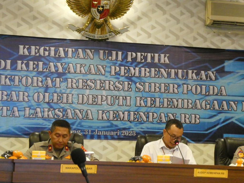 20230131 DEP BALAKS Uji Petik Pembentukan Direktorat Reserse Siber Polda Jabar 5
