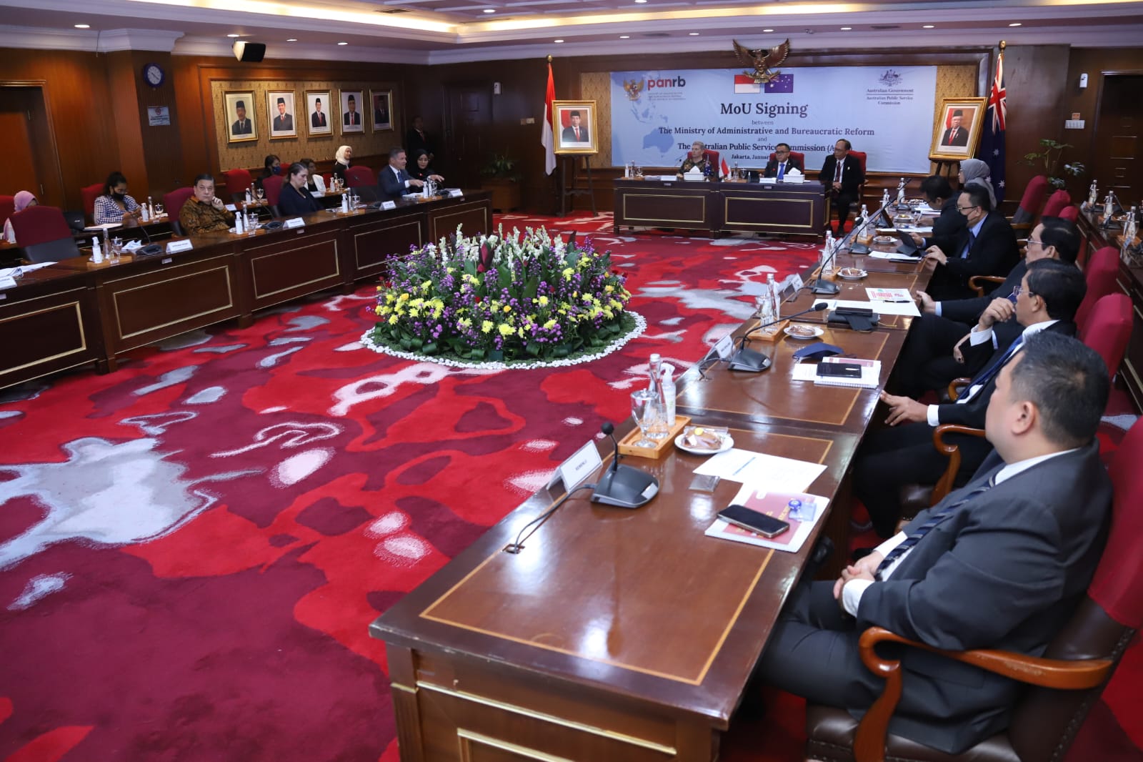 20230131 MENTERI SESMEN ESELON I Penandatanganan MoU Kementerian PANRB dengan APSC 26