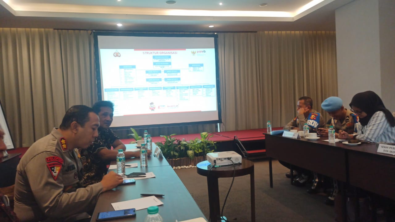 20230210 ASDEP YANLIK Rapat Koordinasi Pemberian Penghargaan Hasil PEKPPP dan Predikat Pembangunan ZI di Lingkungan Polri Tahun 2022 6