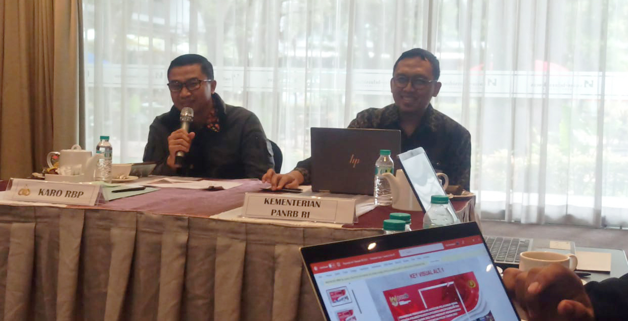 20230210 ASDEP YANLIK Rapat Koordinasi Pemberian Penghargaan Hasil PEKPPP dan Predikat Pembangunan ZI di Lingkungan Polri Tahun 2022 6